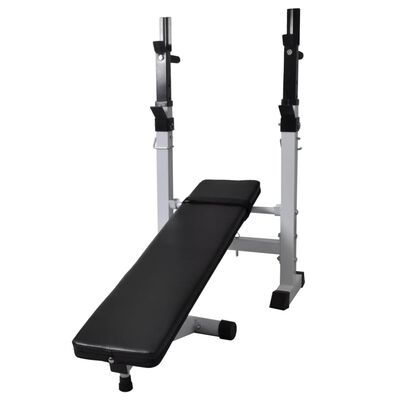 vidaXL Fitness Workout Bench Straight Weight Bench