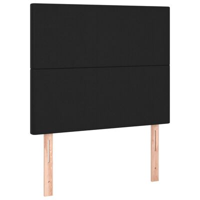 vidaXL Headboards 2 pcs Black 80 cm Faux Leather