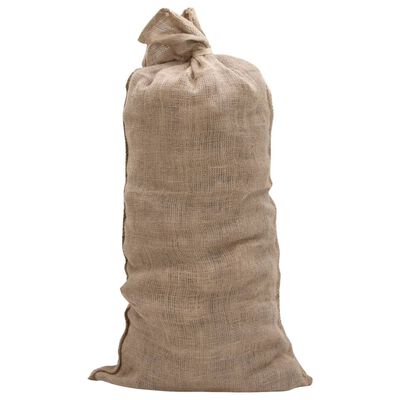 vidaXL Jute Sacks 10 pcs 65x135 cm 100% Jute 220 gsm