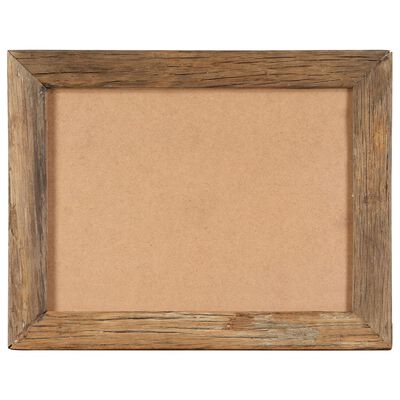 vidaXL Photo Frames 2 pcs 34x40 cm Solid Reclaimed Wood and Glass