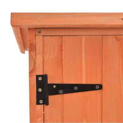 vidaXL Garden Storage Shed 128x42x91 cm Wood