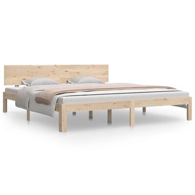 vidaXL Bed Frame without Mattress 180x200 cm Super King Size