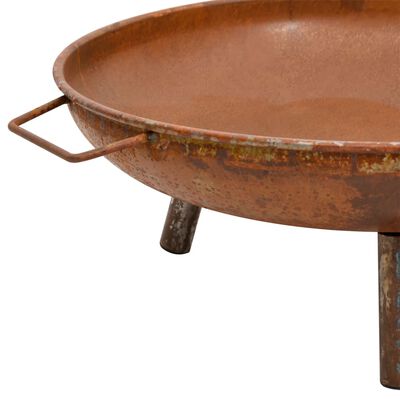 vidaXL Fire Pit 67.5x58x22.5 cm Steel