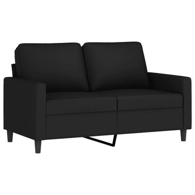 vidaXL 4 Piece Sofa Set with Cushions Black Velvet