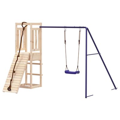 vidaXL Outdoor Playset Solid Wood Pine