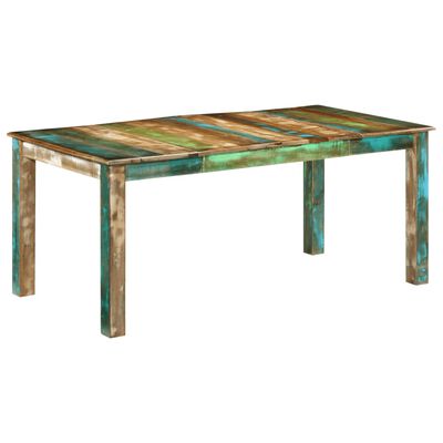 vidaXL Dining Table 180x90x76 cm Solid Wood Reclaimed