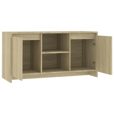 vidaXL TV Cabinet Sonoma Oak 102x37.5x52.5 cm Engineered Wood