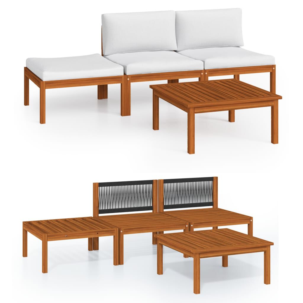 vidaxl 4 piece garden lounge set