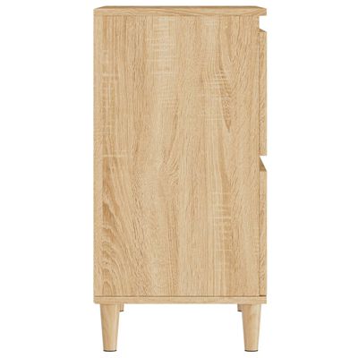 vidaXL Sideboards 2 pcs Sonoma Oak 60x35x70 cm Engineered Wood