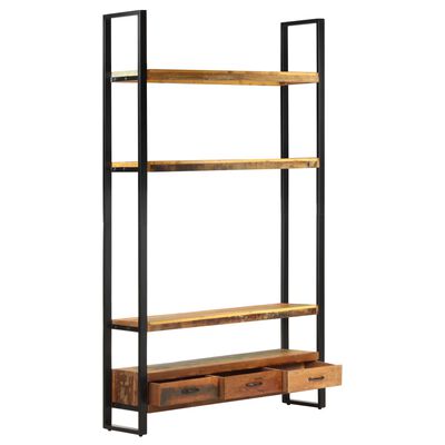 vidaXL Bookshelf 118x30x200 cm Solid Reclaimed Wood