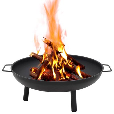 vidaXL Fire Pit 67.5x58x22.5 cm Steel