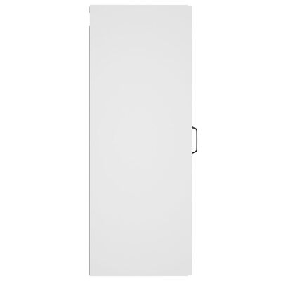 vidaXL Hanging Wall Cabinet White 34.5x34x90 cm Engineered Wood