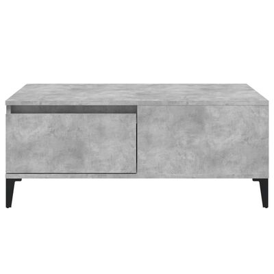 vidaXL Coffee Table Concrete Grey 90x50x36.5 cm Engineered Wood