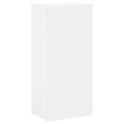 vidaXL TV Wall Cabinet White 40.5x30x90 cm Engineered Wood