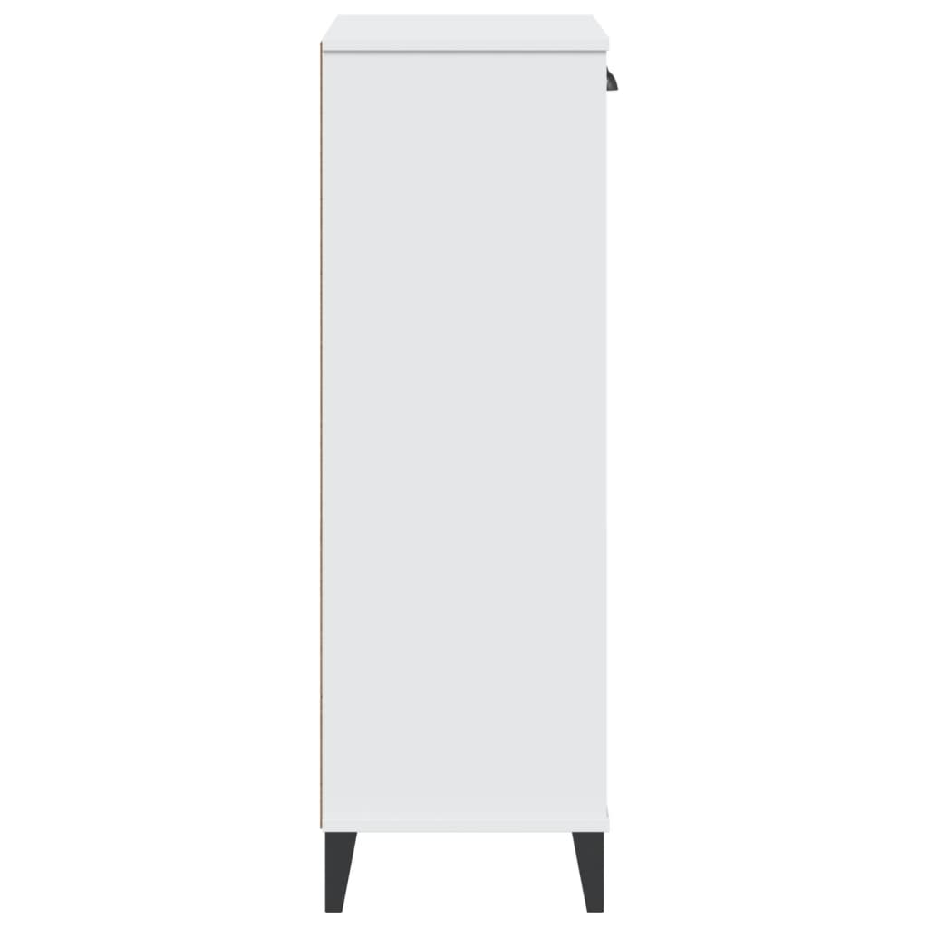 vidaXL Shoe Cabinet VIKEN White Engineered Wood