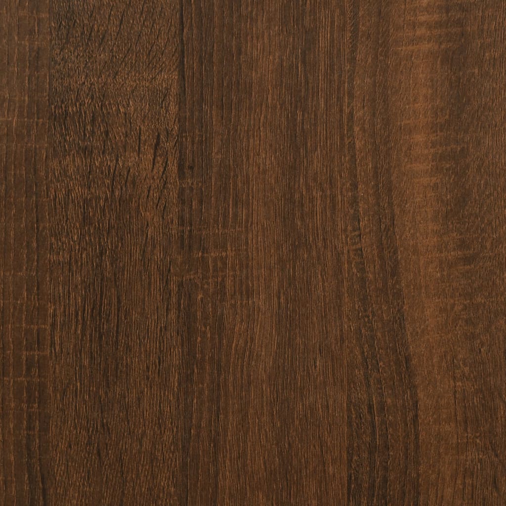vidaXL Sideboards 2 pcs Brown Oak 60x35x70 cm Engineered Wood