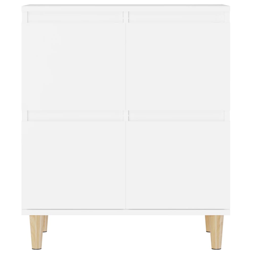 vidaXL Sideboards 2 pcs White 60x35x70 cm Engineered Wood