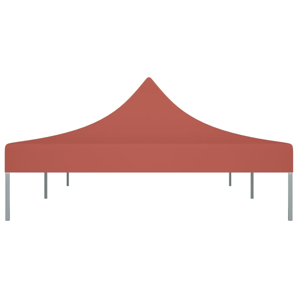 vidaXL Party Tent Roof 6x3 m Terracotta 270 g/m²