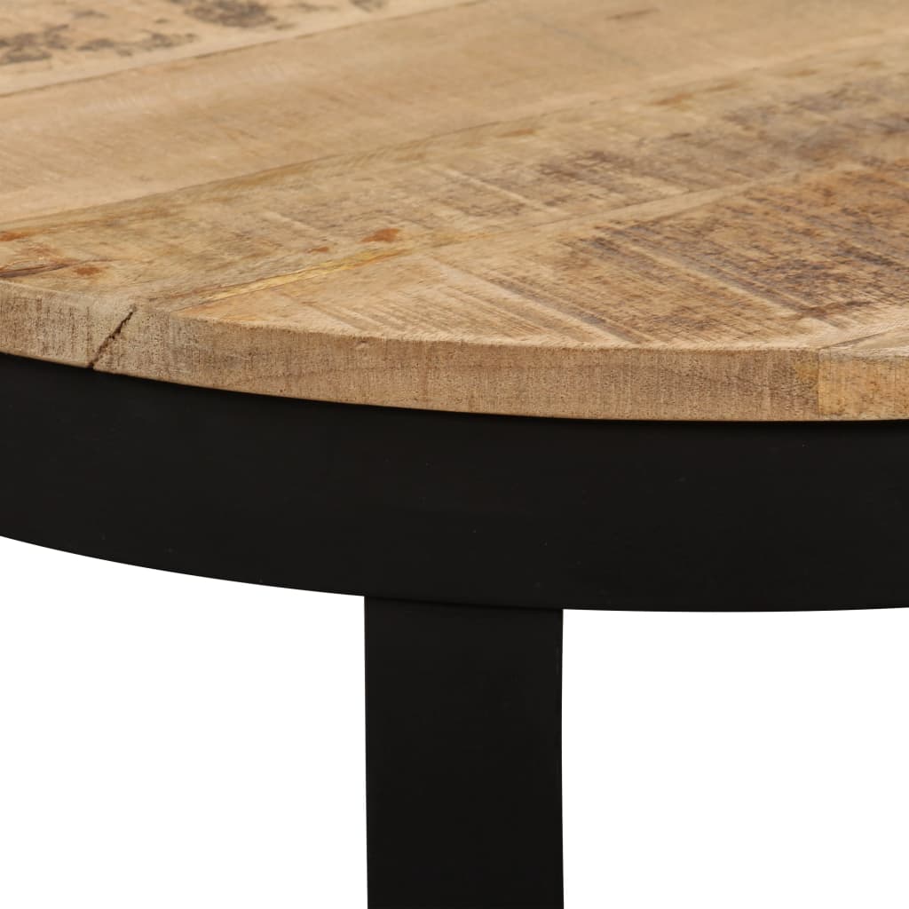 vidaXL Coffee Table Solid Rough Mango Wood 60x40 cm