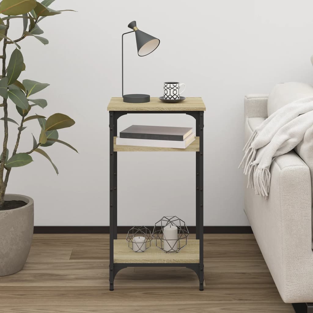 vidaXL Side Table Sonoma Oak 40x30x75 cm Engineered Wood