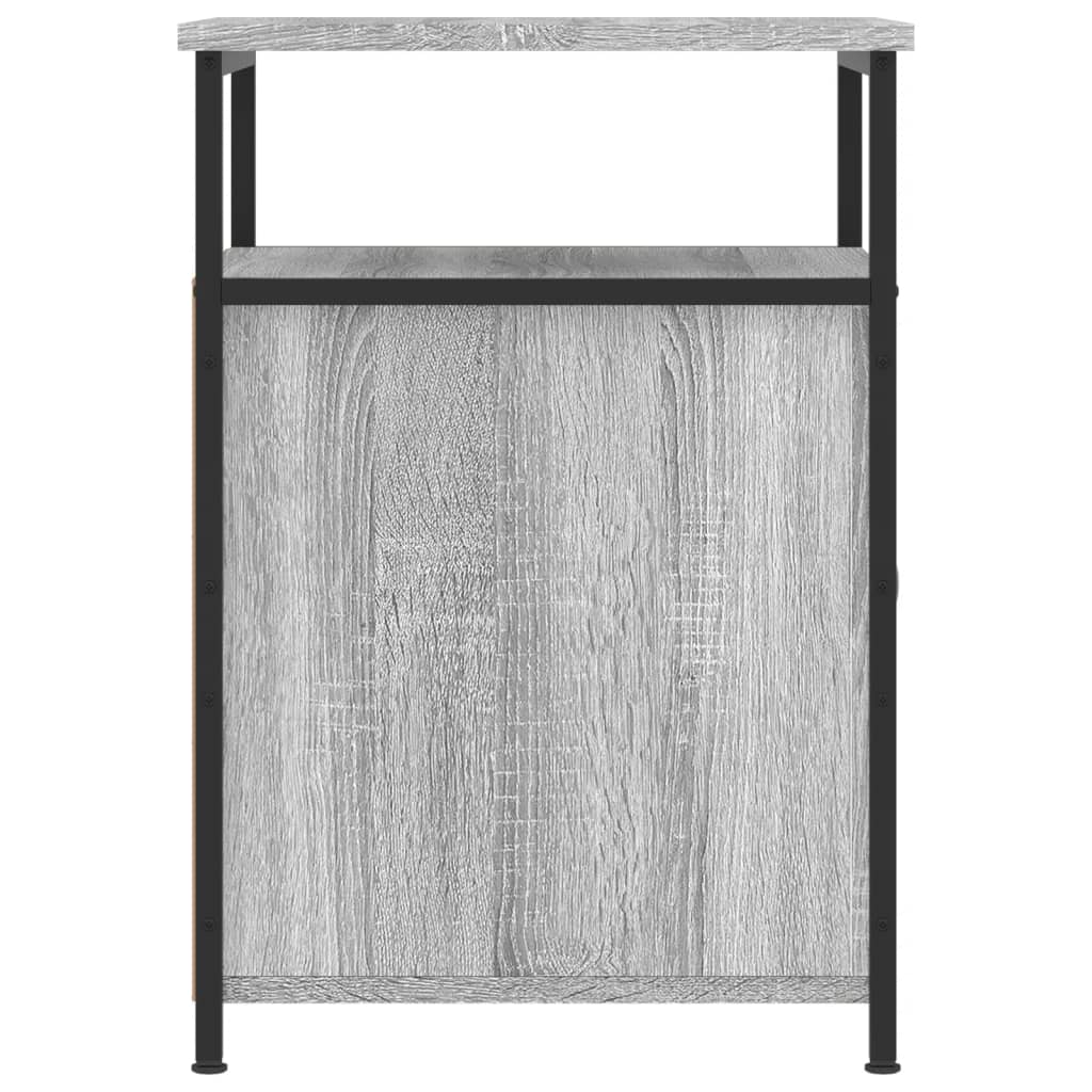 vidaXL Bedside Cabinets 2 pcs Grey Sonoma 40x42x60 cm Engineered Wood