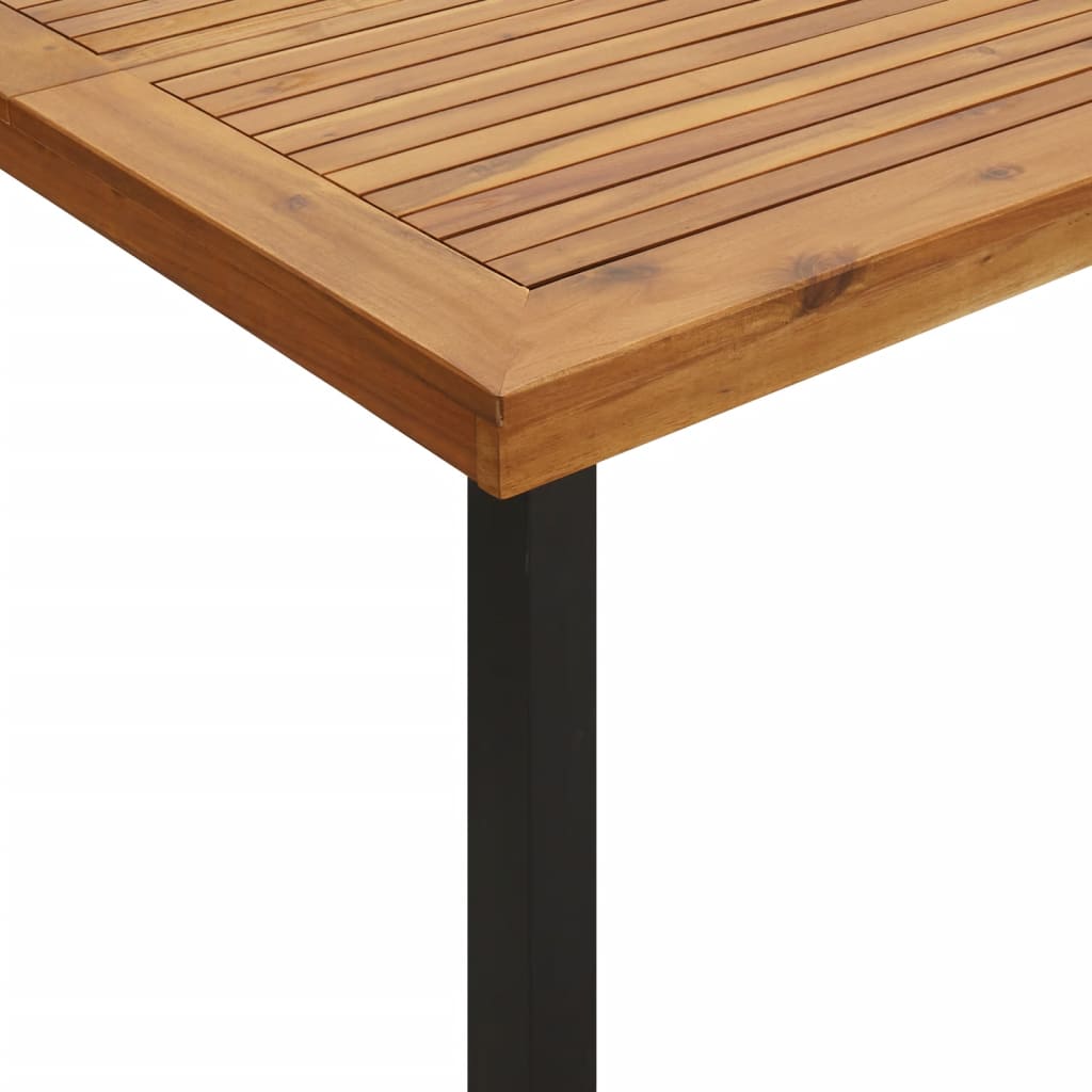 vidaXL Garden Table 200x100x75 cm Solid Wood Acacia