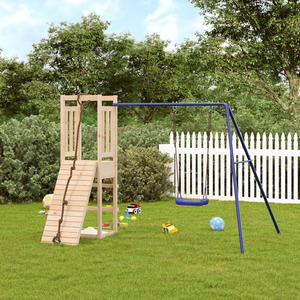 vidaXL Outdoor Playset Solid Wood Pine