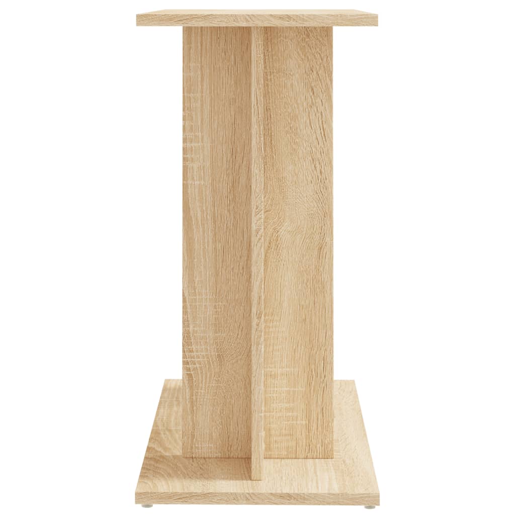 vidaXL Aquarium Stand Sonoma Oak 60x30x60 cm Engineered Wood