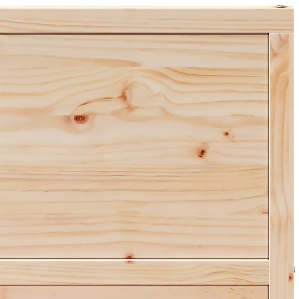 vidaXL Barn Door 80x208 cm Solid Wood Pine