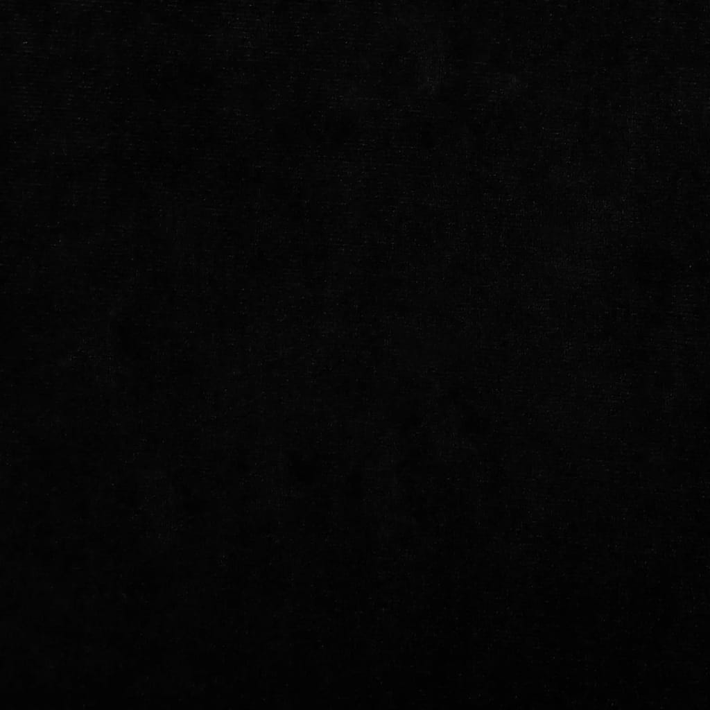 vidaXL Kids Sofa Black 70x45x30 cm Velvet