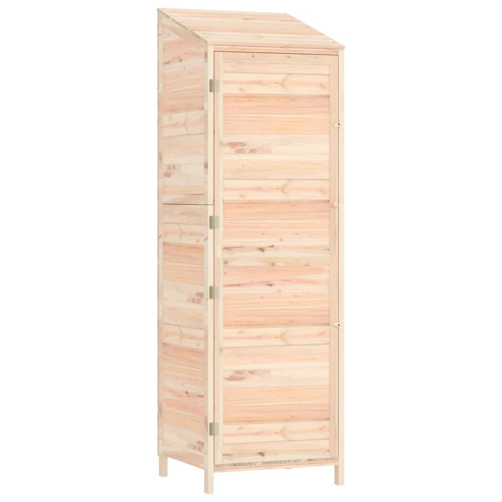 vidaXL Garden Shed 55x52x174.5 cm Solid Wood Fir