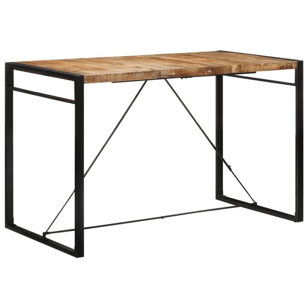 vidaXL Bar Table 175x90x110 cm Solid Rough Wood Mango