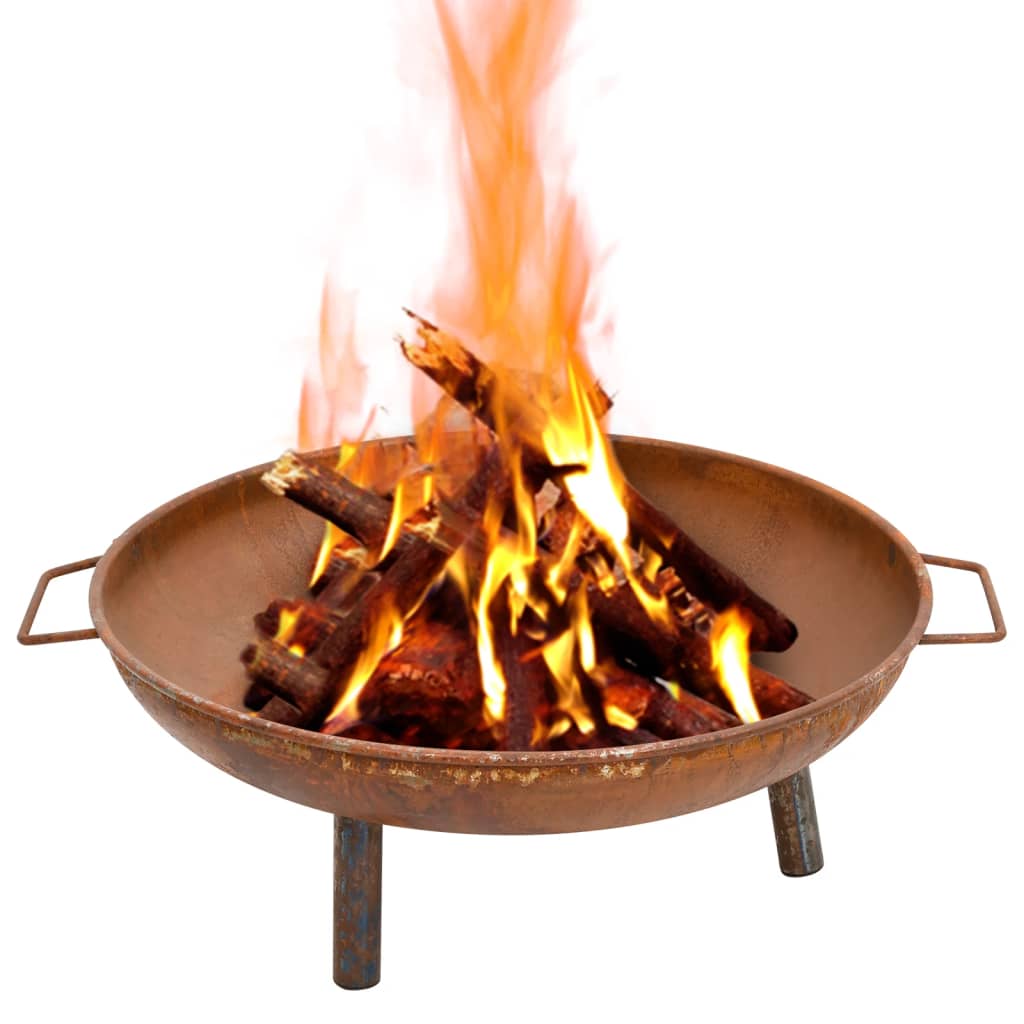 vidaXL Fire Pit 67.5x58x22.5 cm Steel