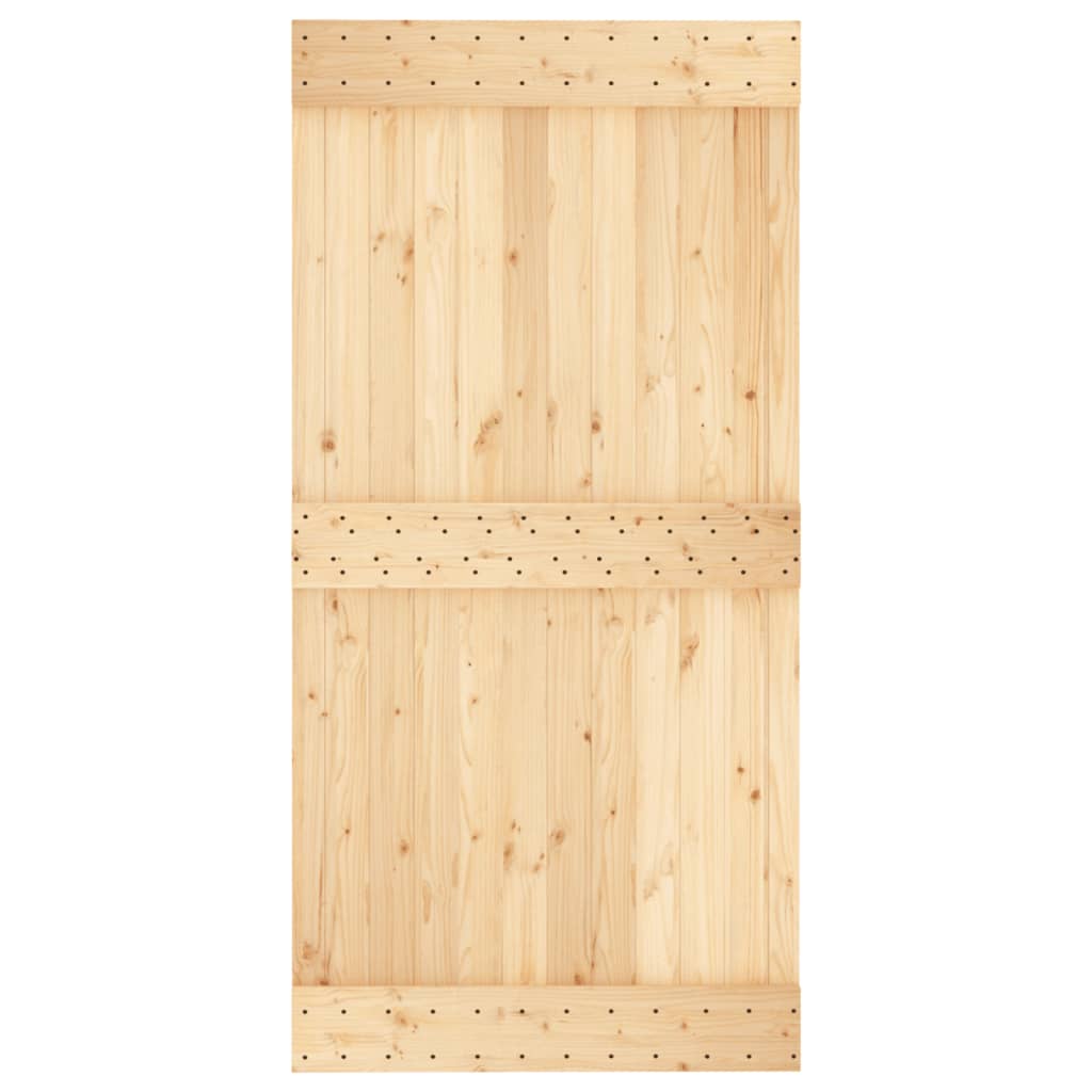 vidaXL Door NARVIK 100x210 cm Solid Wood Pine