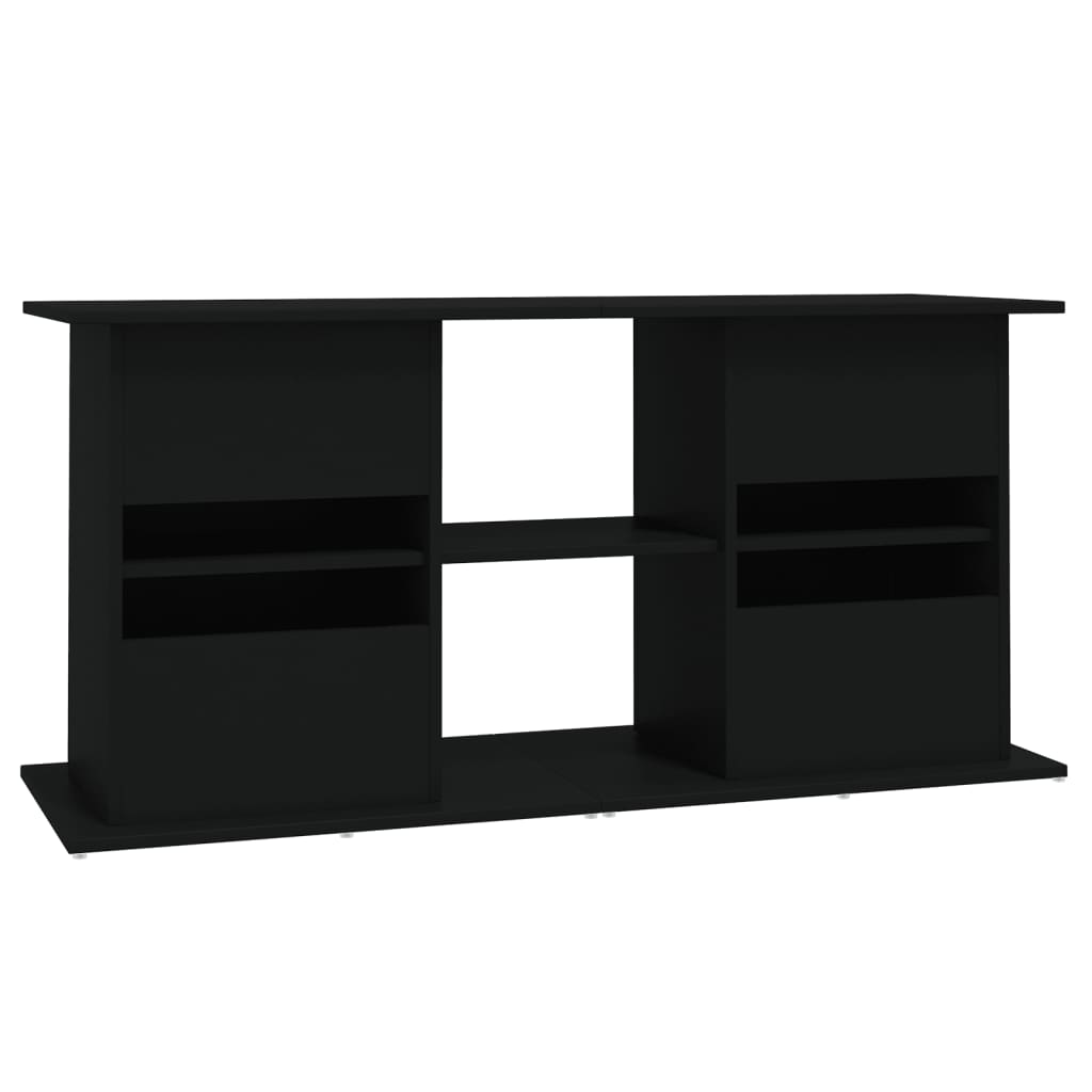 vidaXL Aquarium Stand Black 121x41x58 cm Engineered Wood