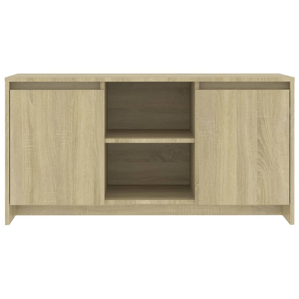 vidaXL TV Cabinet Sonoma Oak 102x37.5x52.5 cm Engineered Wood