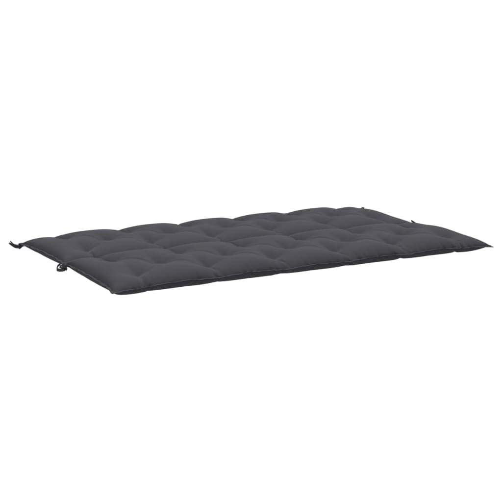 vidaXL Garden Bench Cushion Anthracite 180x(50+50)x7cm Oxford Fabric