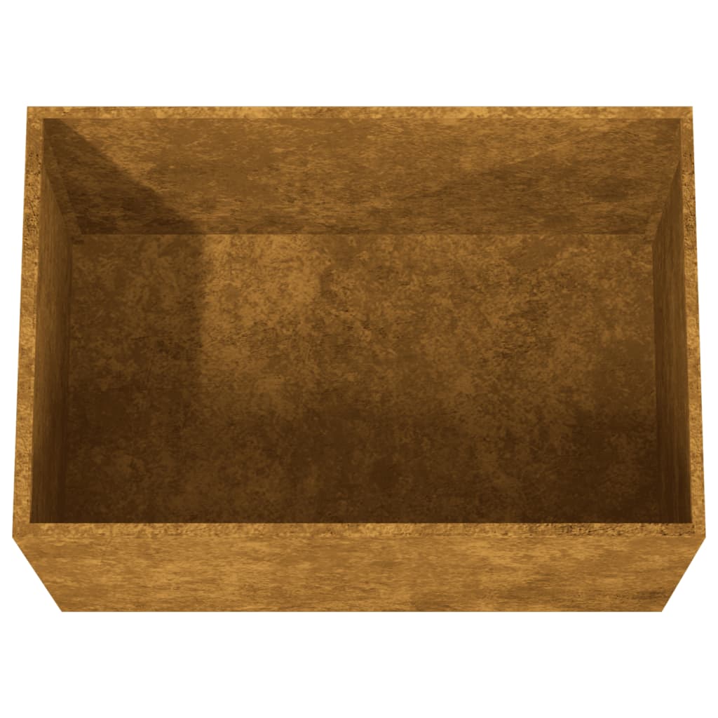 vidaXL Planter 62x47x46 cm Corten Steel