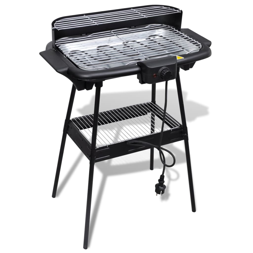 Rectangular Barbecue Electric BBQ Stand Grill Garden