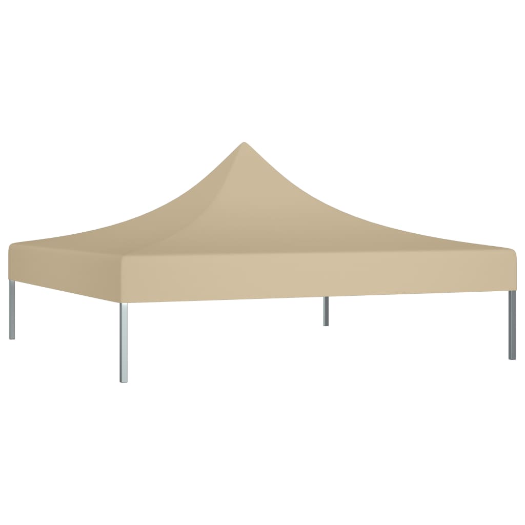 vidaXL Party Tent Roof 3x3 m Beige 270 g/m²