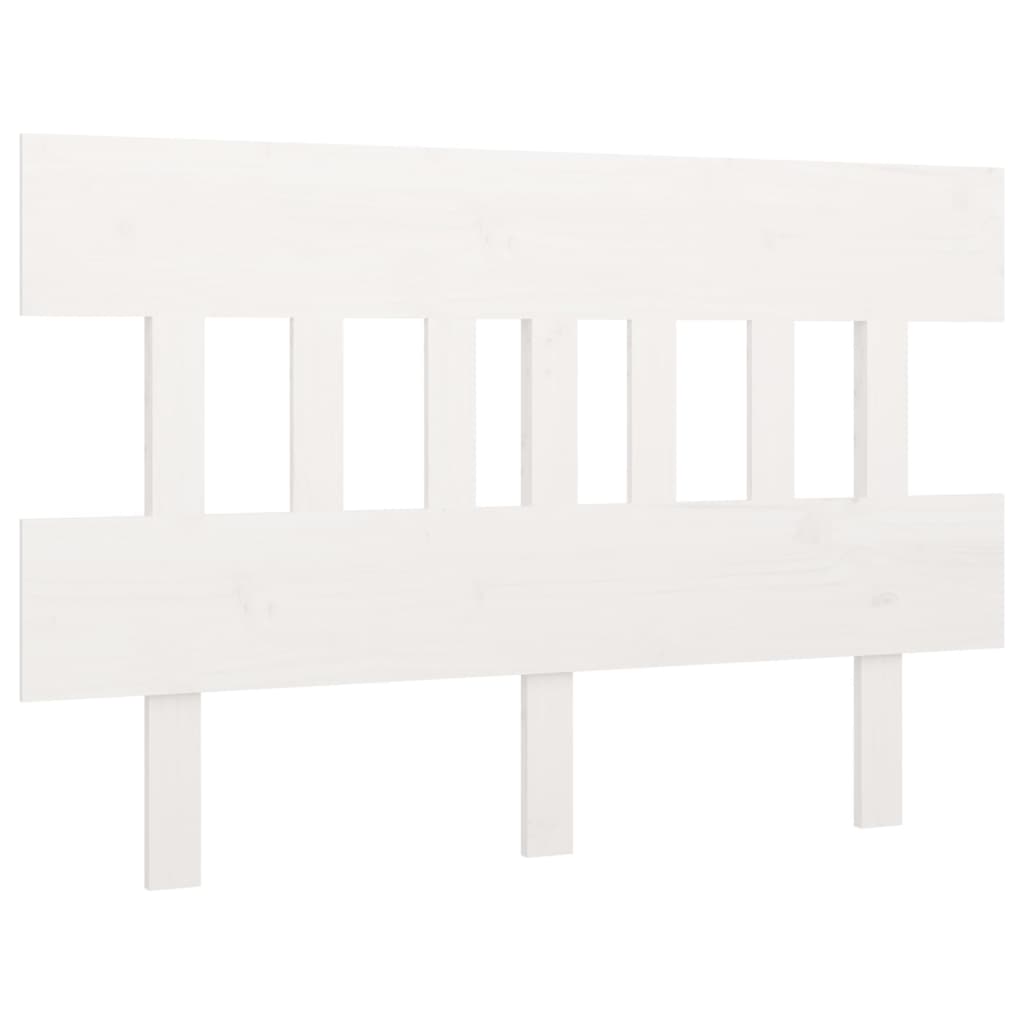 vidaXL Bed Headboard White 183.5x3x81 cm Solid Wood Pine