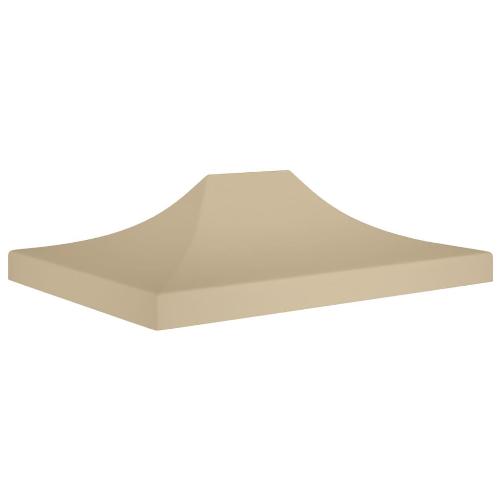 vidaXL Party Tent Roof 4.5x3 m Beige 270 g/m²