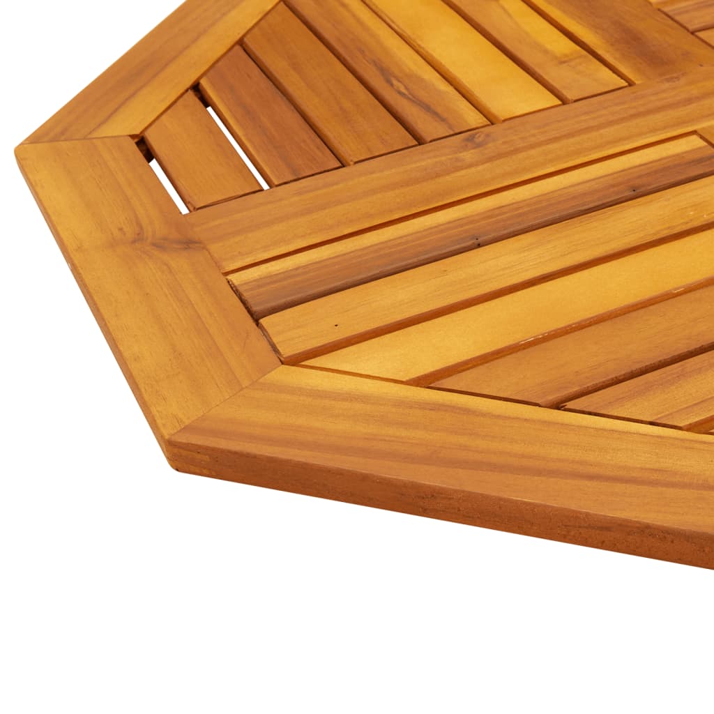 vidaXL Table Top 70x70x2 cm Octagonal Solid Wood Acacia