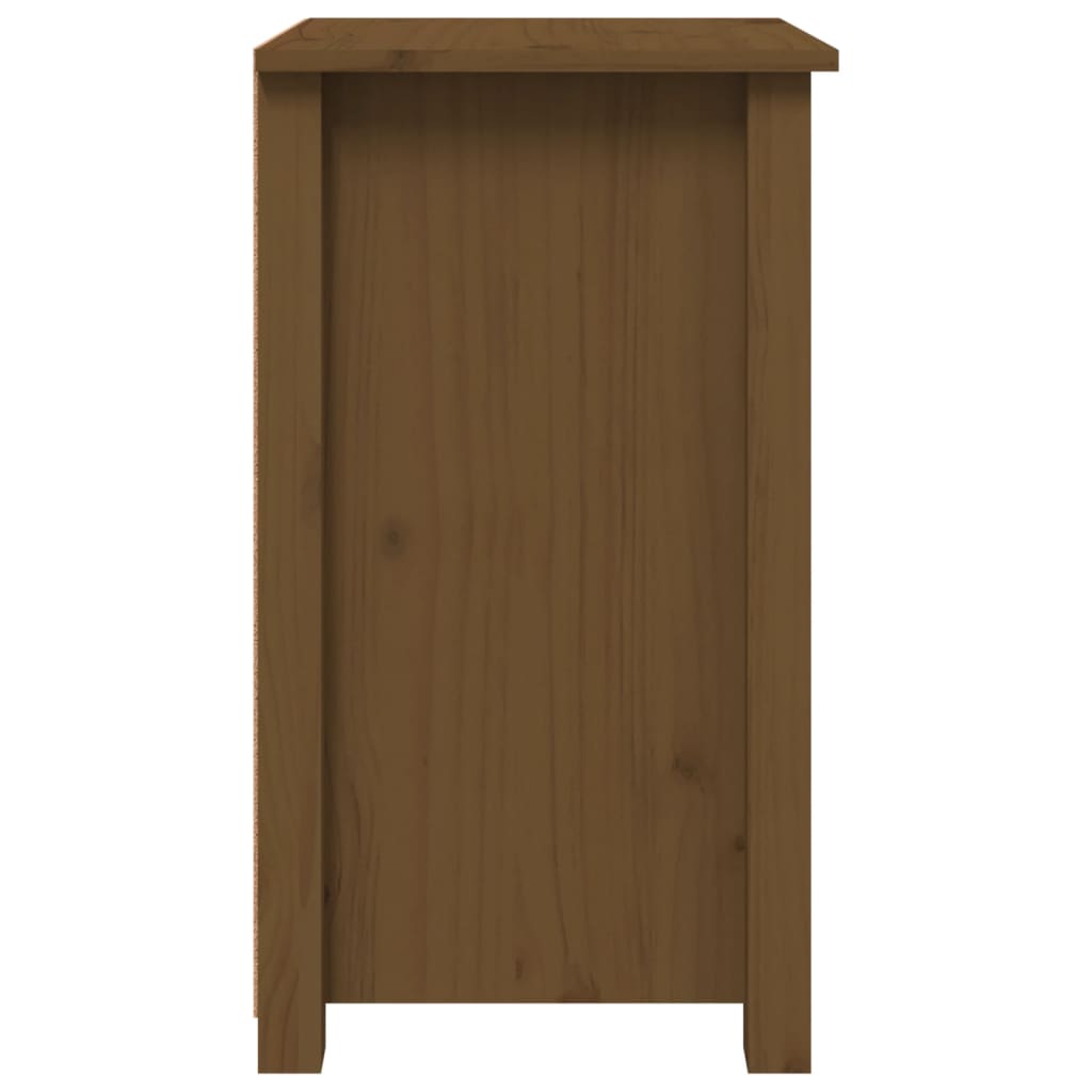 vidaXL Bedside Cabinets 2 pcs Honey Brown 40x35x61.5 cm Solid Wood Pine