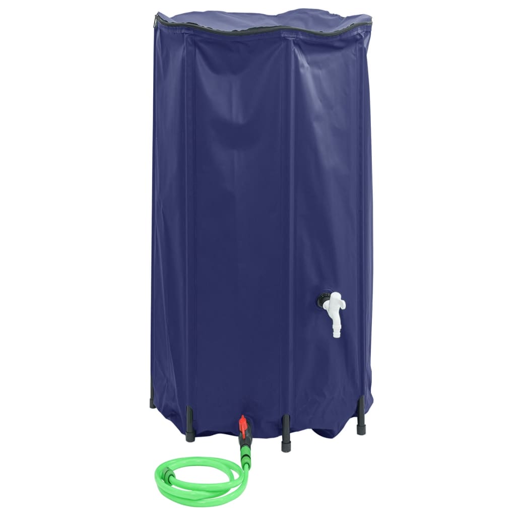 vidaXL Water Tank with Tap Foldable 380 L PVC