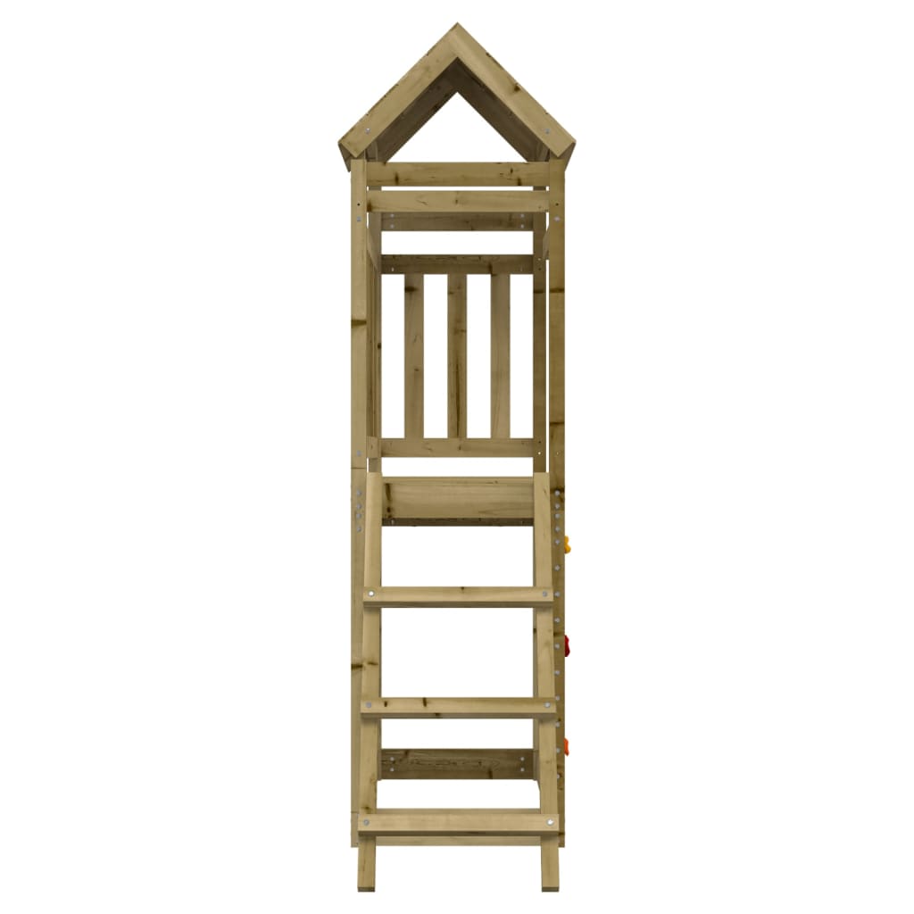 vidaXL Outdoor Playset 52.5x110.5x214 cm Impregnated Wood Pine