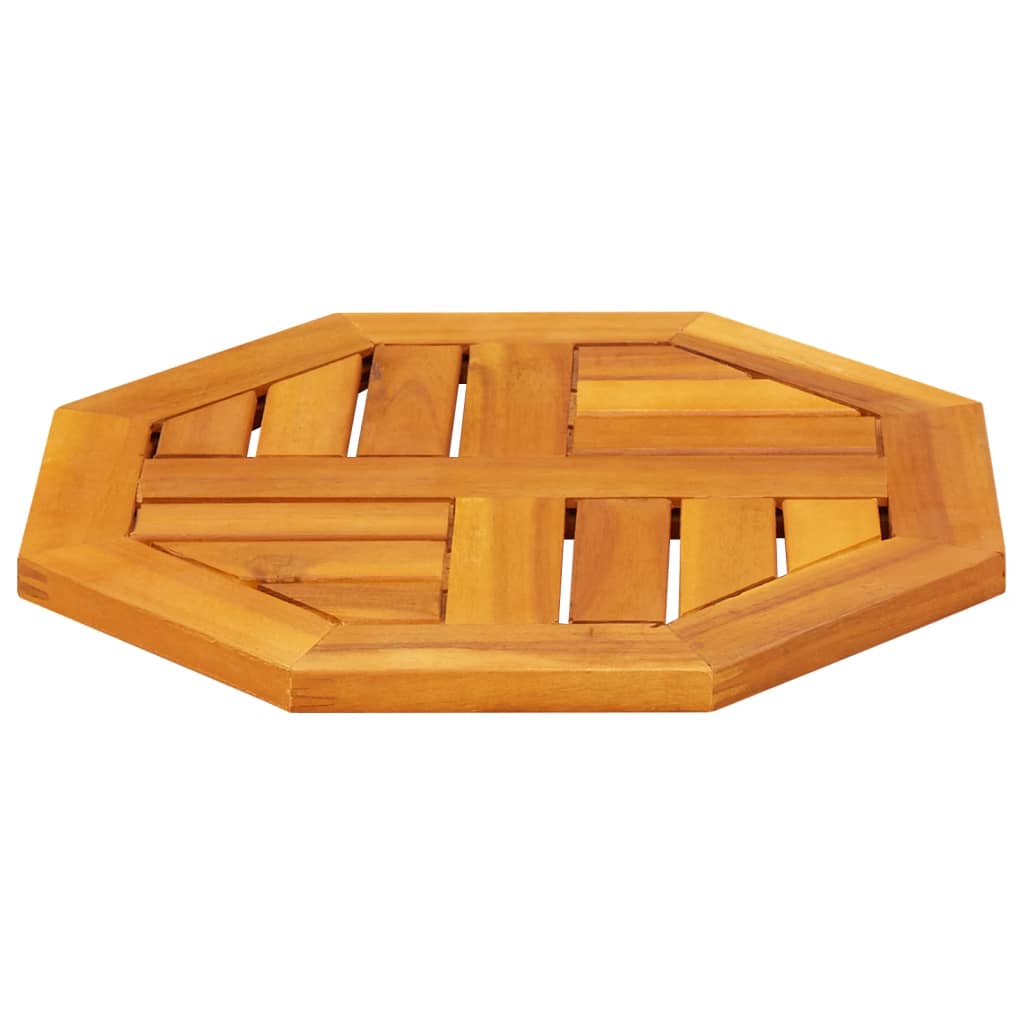 vidaXL Table Top 40x40x2 cm Octagonal Solid Wood Acacia