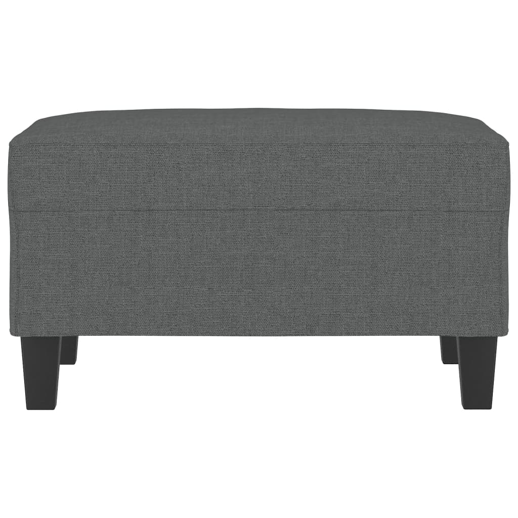 vidaXL Footstool Dark Grey 70x55x41 cm Fabric