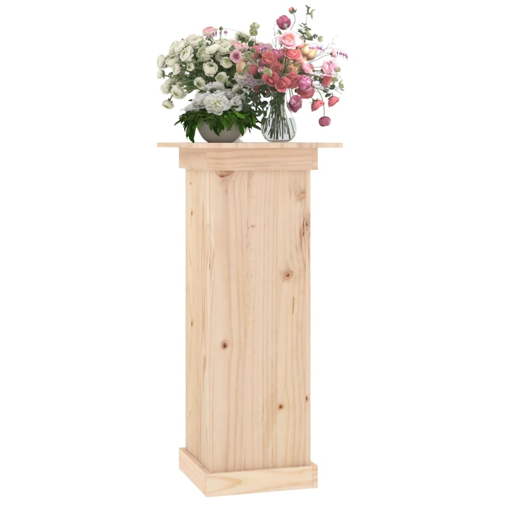 vidaXL Flower Stand 40x40x90 cm Solid Wood Pine