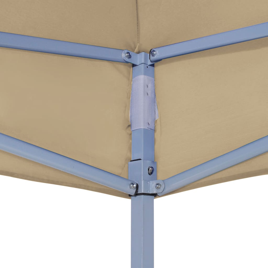 vidaXL Party Tent Roof 3x3 m Beige 270 g/m²